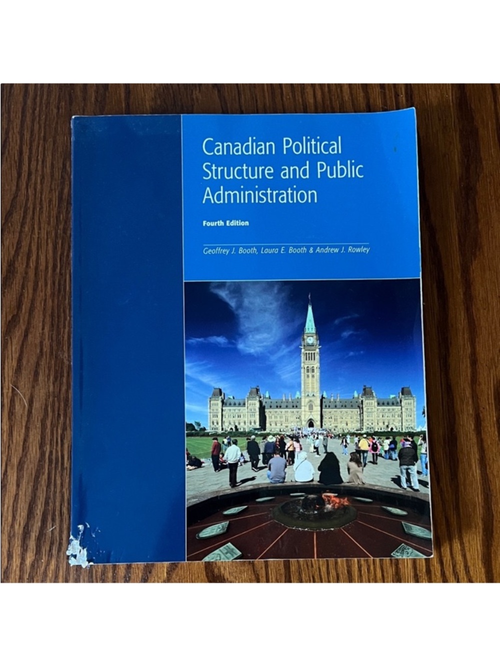 Canadian Political Structure and Public Administration Book 4th Edition, Blue
